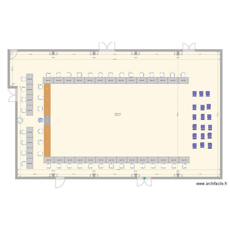 PALESTRE CM 15 octobre V2. Plan de 0 pièce et 0 m2