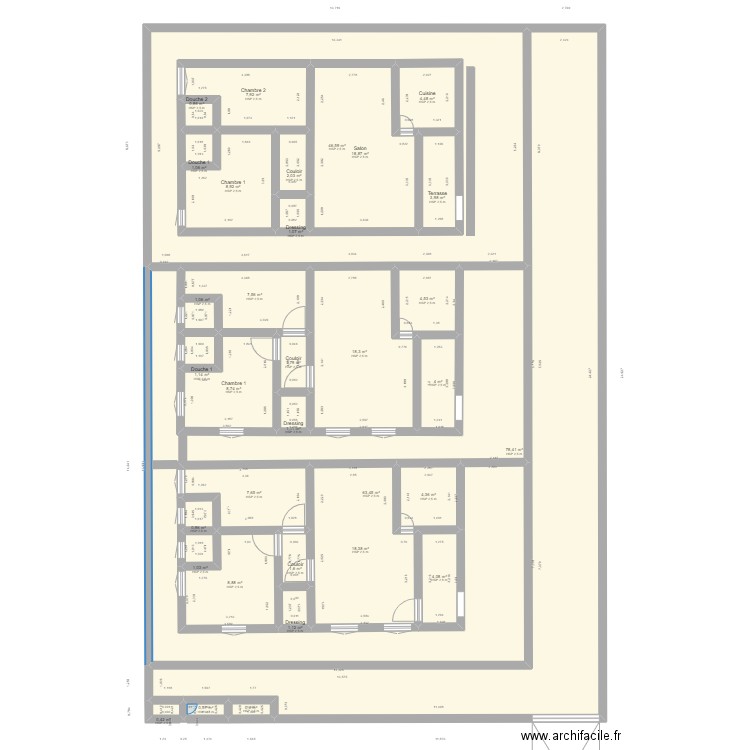 MINI VILLA 2. Plan de 0 pièce et 0 m2