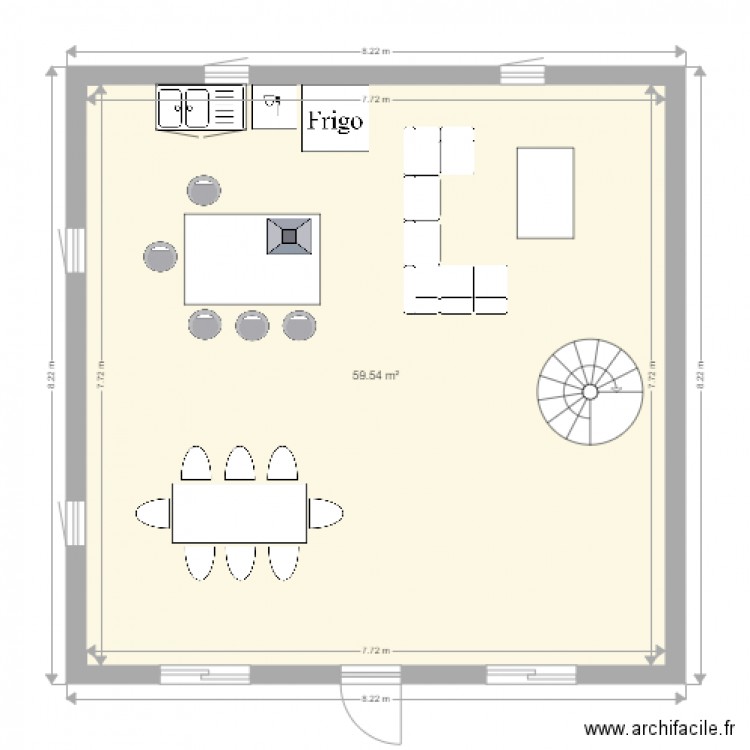 maison a étage 110m2. Plan de 0 pièce et 0 m2