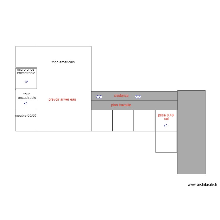 plan cuisine 2. Plan de 0 pièce et 0 m2