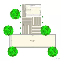 Plan bar Terrain de boules