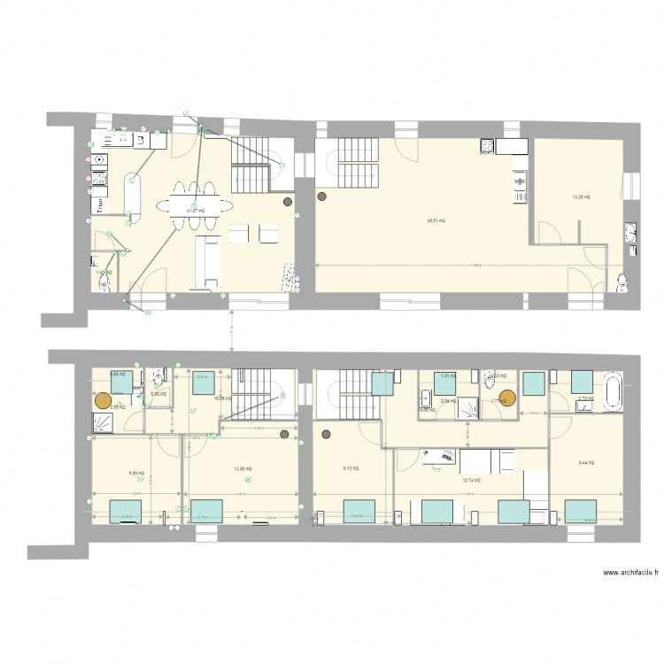 Laugny 2017 01 07. Plan de 0 pièce et 0 m2