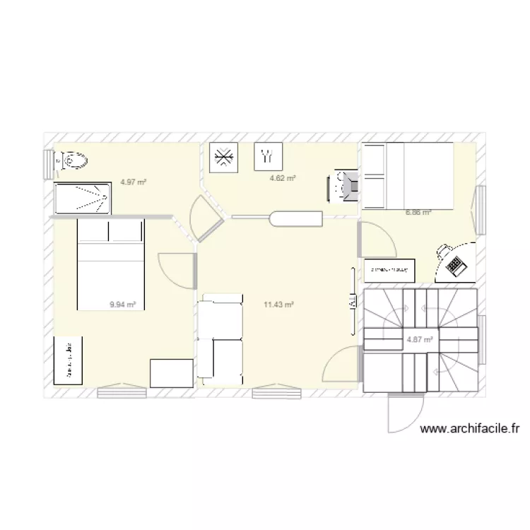 heoise mich. Plan de 