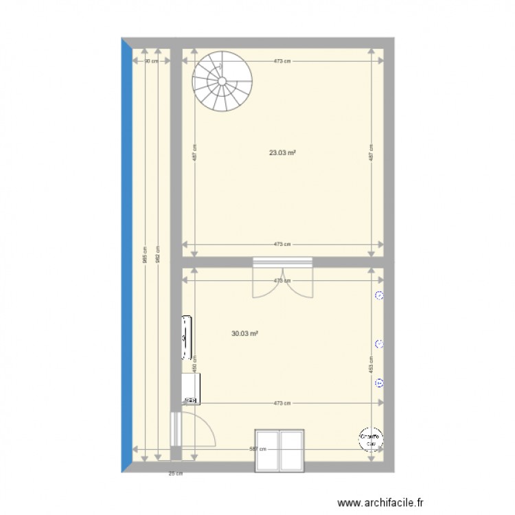 MAISON CARMAUX. Plan de 0 pièce et 0 m2