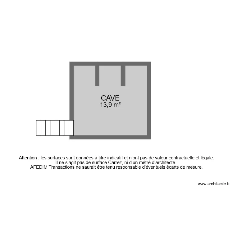 BI 6971 CAVE . Plan de 
