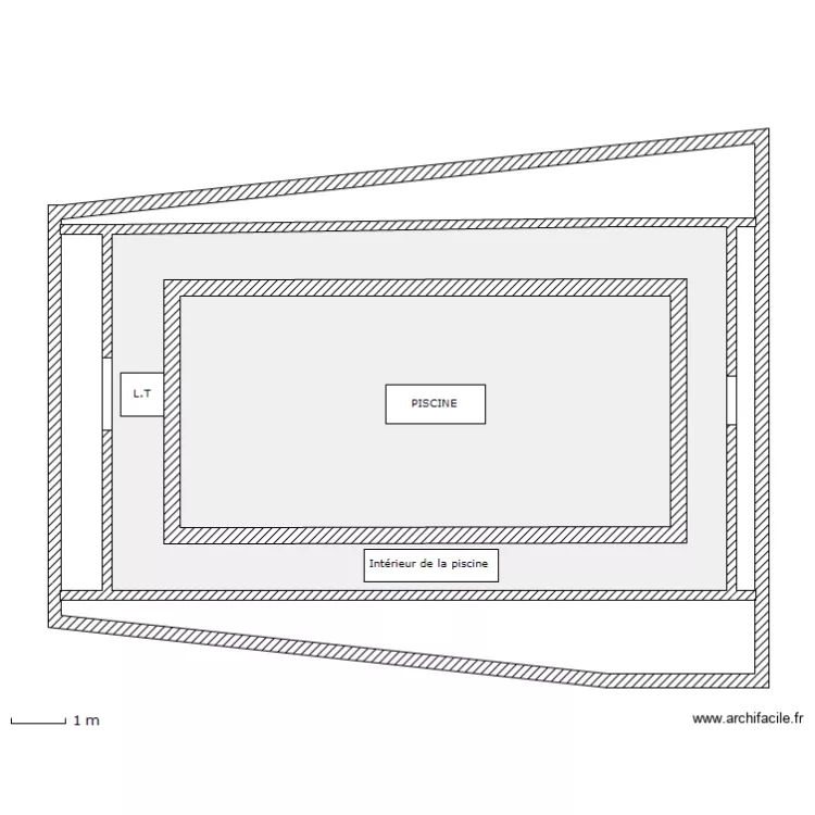 piscine2. Plan de 