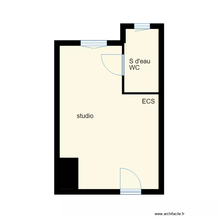 taillandier 25 erard. Plan de 