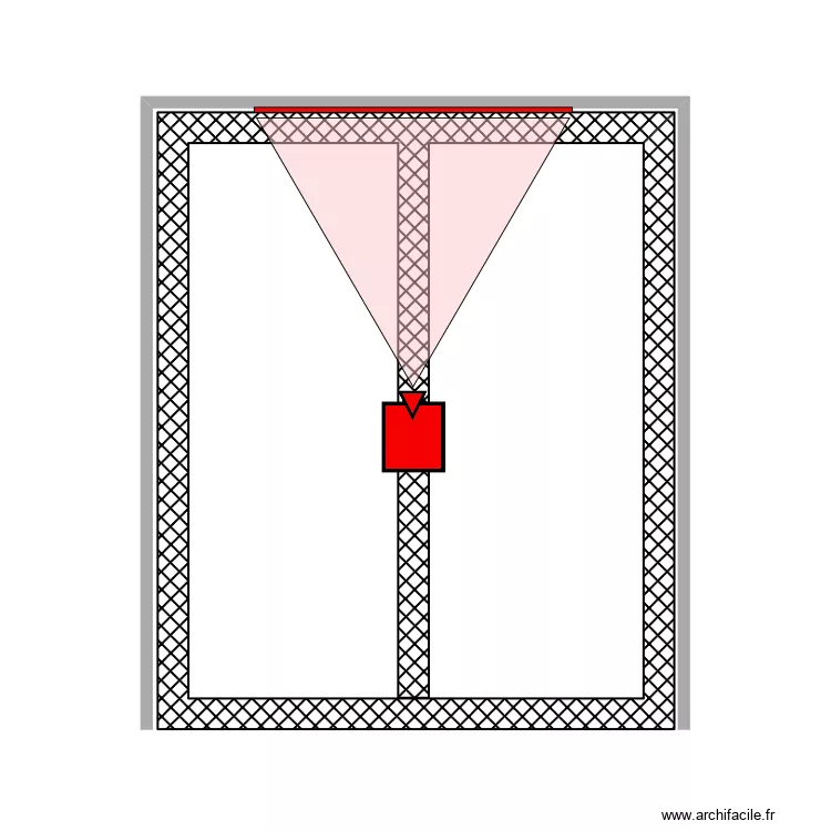 Art Gen&egrave;ve projection. Plan de 