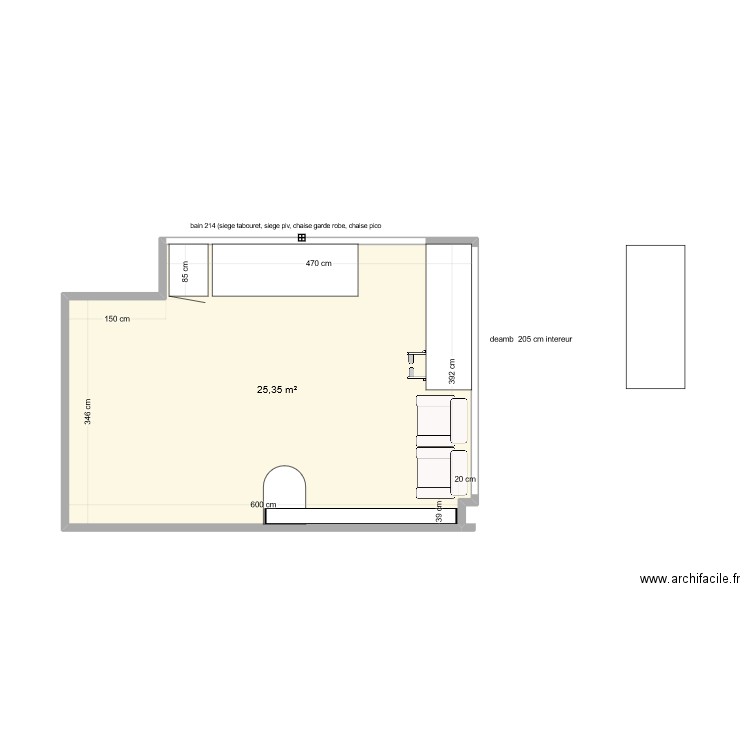 mad. Plan de 0 pièce et 0 m2