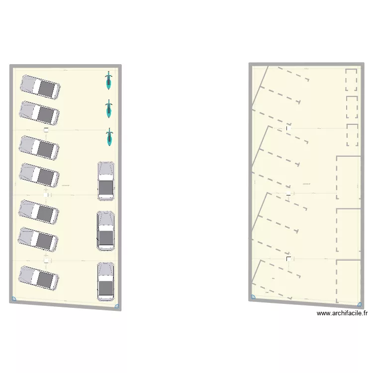 Parking Agde 34800. Plan de 