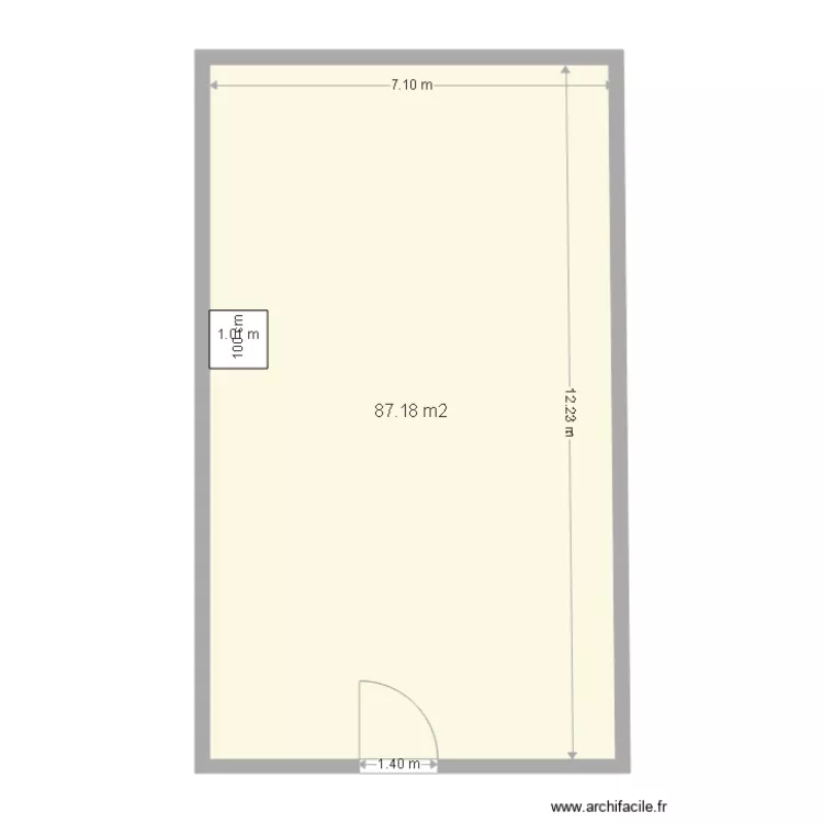 marie et vincent 1er &eacute;tage. Plan de 