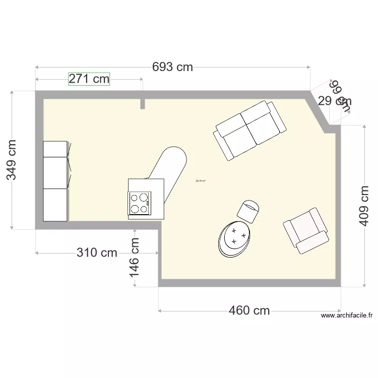 appartement 2. Plan de appartement 2. Plan de