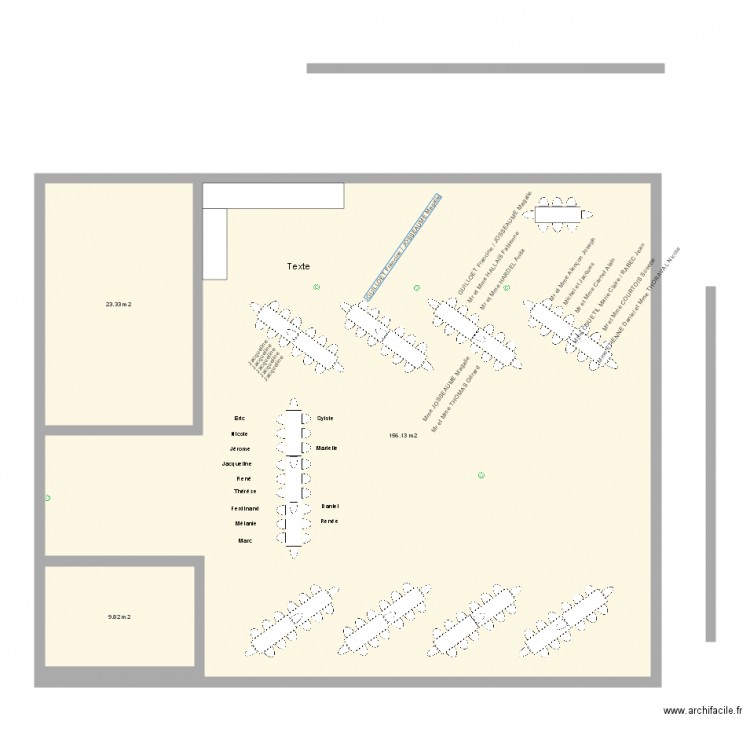 Plan de table mariage. Plan de 0 pièce et 0 m2