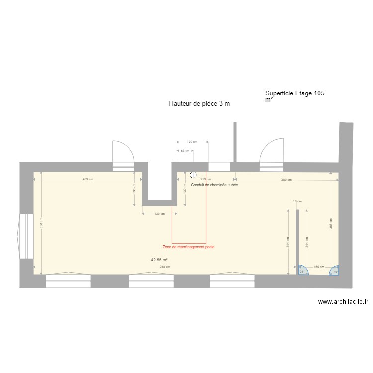 Salon V4. Plan de 0 pièce et 0 m2