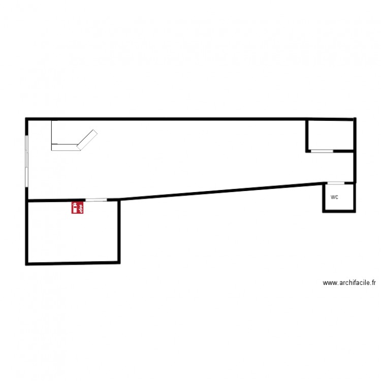 restaurant porte de linde. Plan de 0 pièce et 0 m2