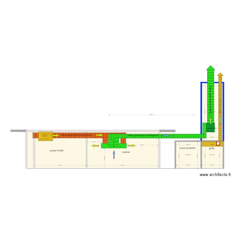 LA JARDIN RESEAUX GAINES FACE. Plan de 0 pièce et 0 m2