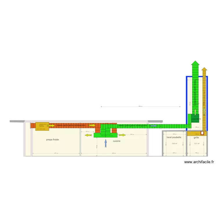 LA JARDIN RESEAUX GAINES FACE. Plan de LA JARDIN RESEAUX GAINES FACE. Plan de