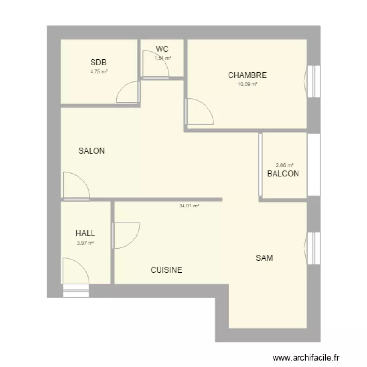 PLAN SIVIER. Plan de 