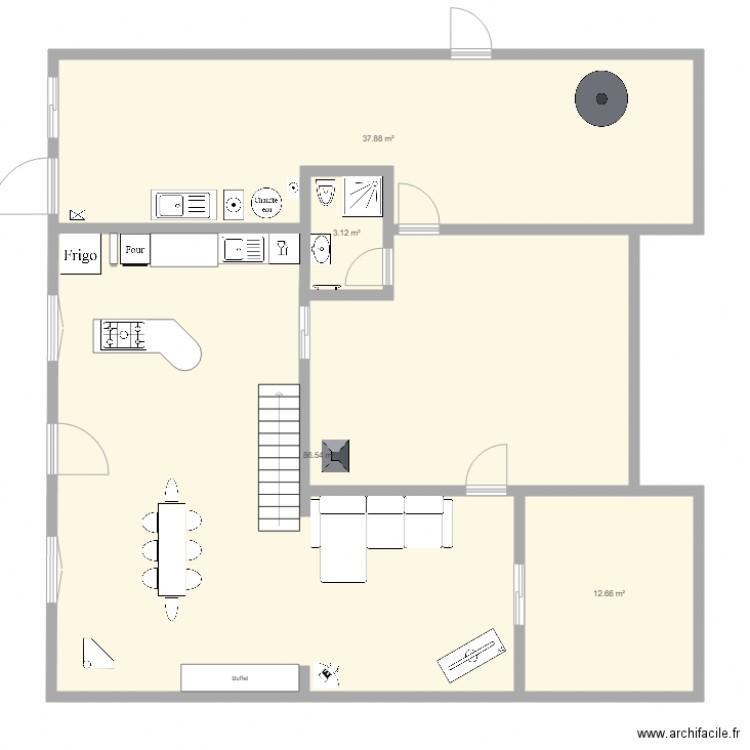 vIVIER1. Plan de 0 pièce et 0 m2