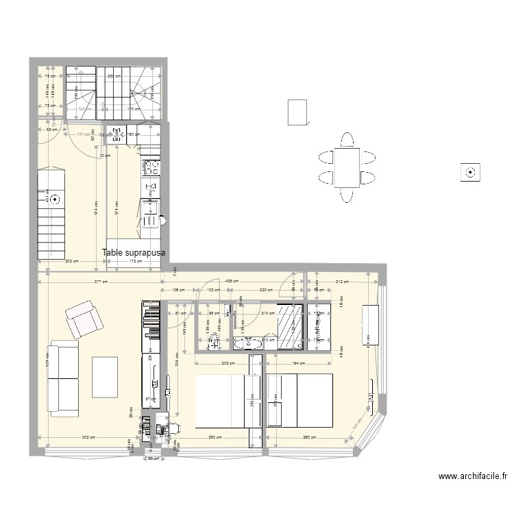 plan  cathedrale sens et 3 option 3. Plan de 0 pièce et 0 m2