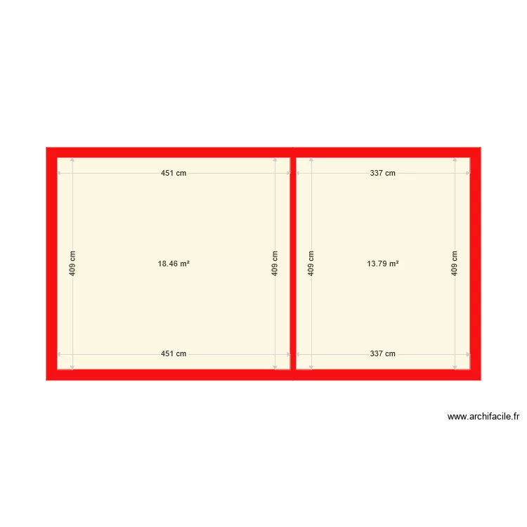 6585 ouafae 2 etage . Plan de 