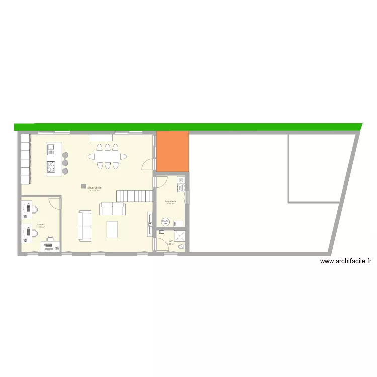 maison apres stoumont version 2. Plan de 