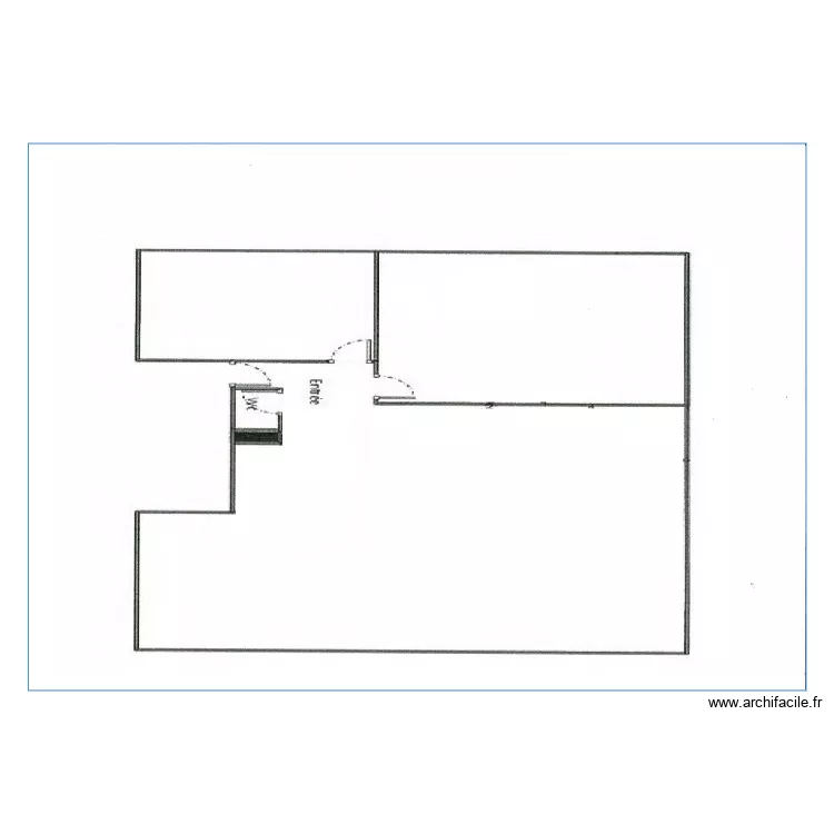 valenton appart. Plan de 