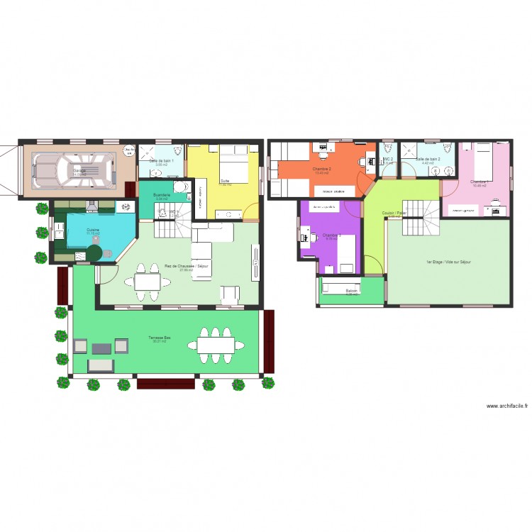 maison F4. Plan de 0 pièce et 0 m2