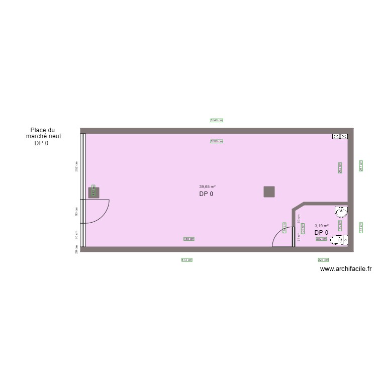 LES DELICES DE BALKIS AVANT TRAVAUX. Plan de 0 pièce et 0 m2