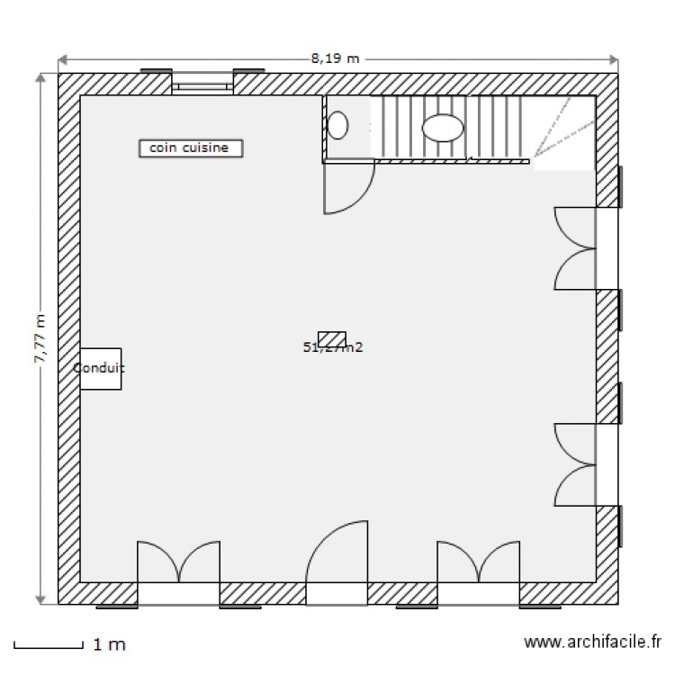 La Muette RDC V6.1. Plan de 0 pièce et 0 m2