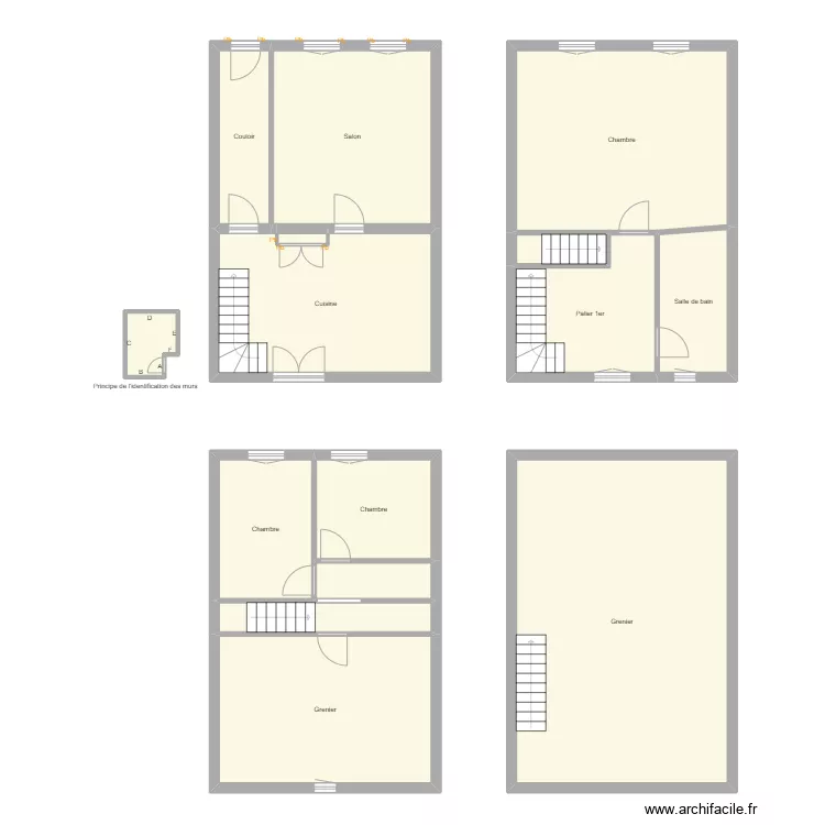 Croquis KOPI. Plan de 
