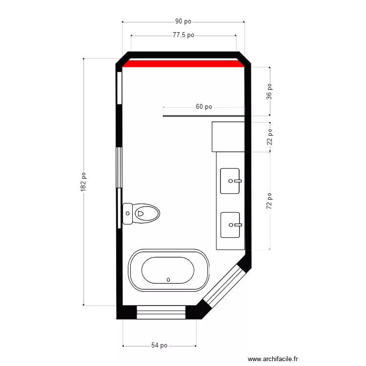 Leclerc K3. Plan de Leclerc K3. Plan de