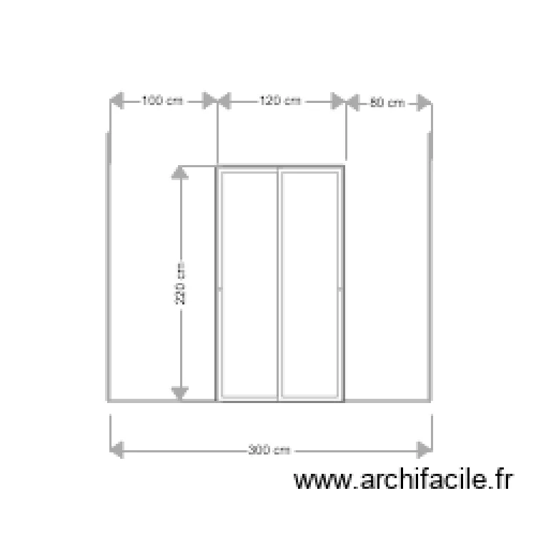 chambreeest. Plan de 