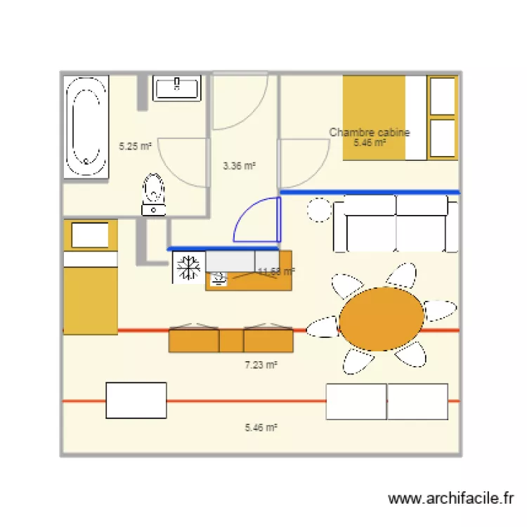 Val Louron 36 rev. Plan de 
