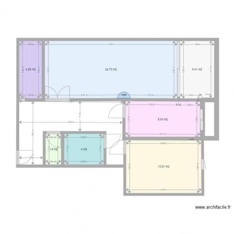 Charpentier plan. Plan de 0 pièce et 0 m2