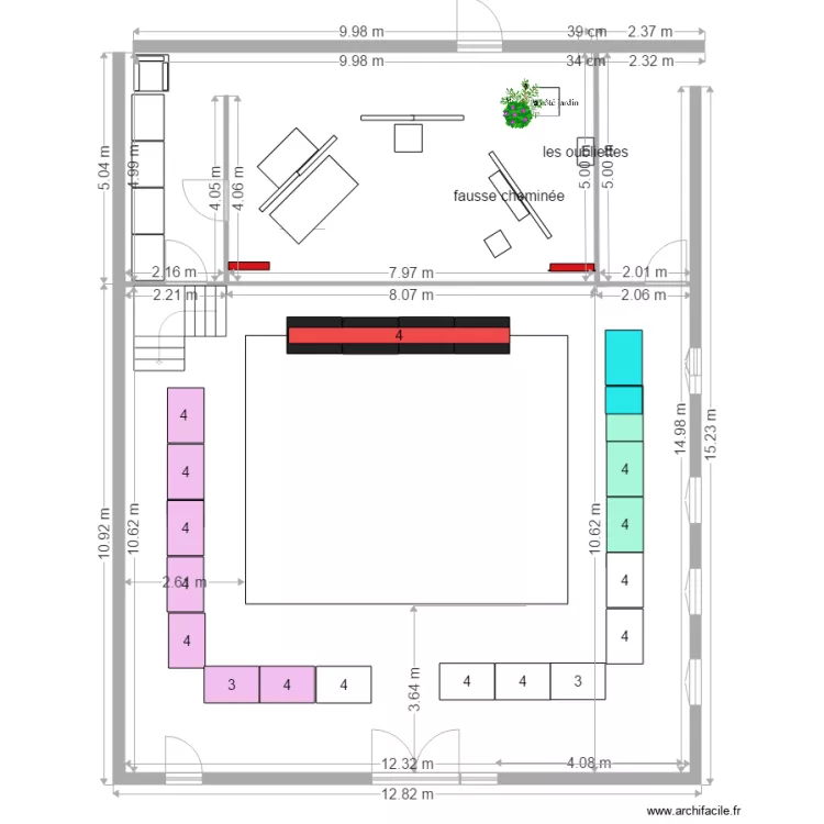 TTL salle des fêtes 4. Plan de TTL salle des fêtes 4. Plan de