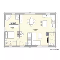 plan maison sans garage