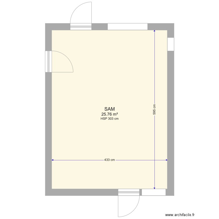 SAM Thomas et Maud. Plan de 0 pièce et 0 m2