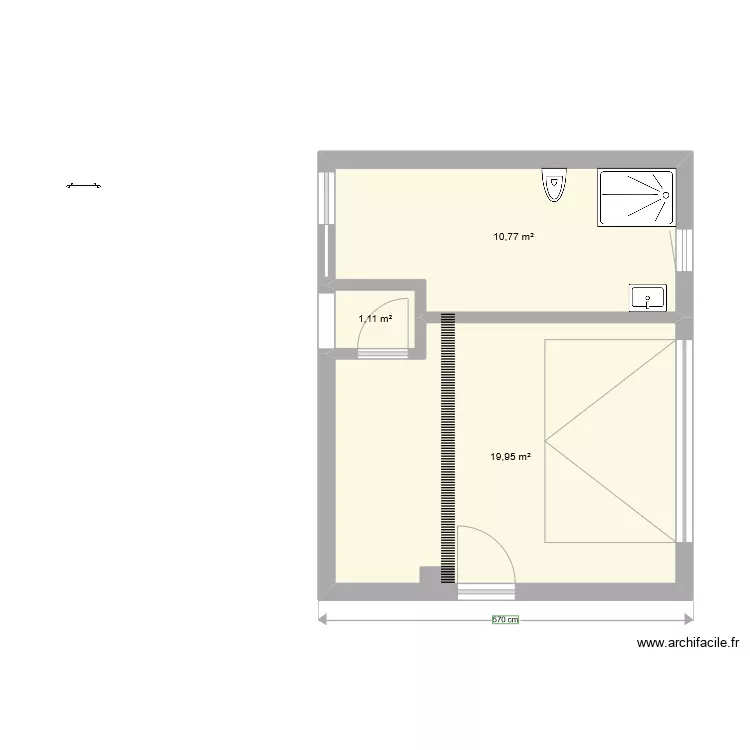 LAMARGUE SDBgarage PLAN1. Plan de 