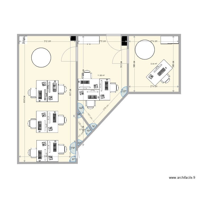 Bureau Transfo 4eme Hyp4. Plan de 0 pièce et 0 m2