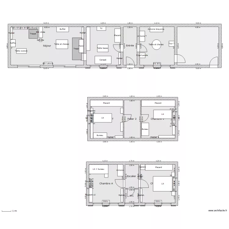 Maison. Plan de Maison. Plan de