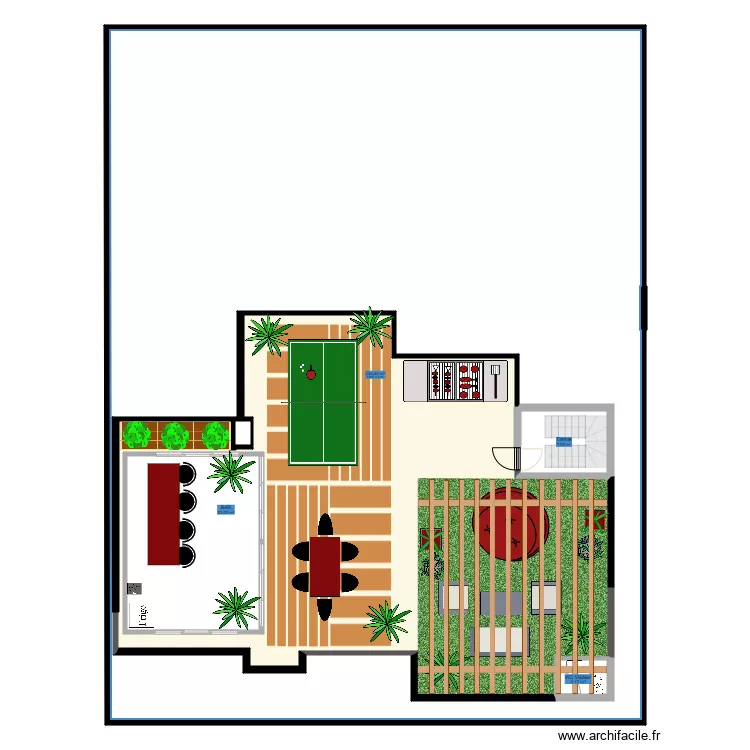 duplex soeur yaram 2. Plan de 