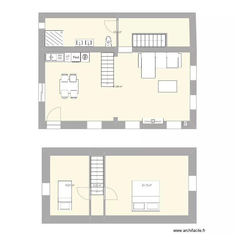 Maison sebourg 3. Plan de 