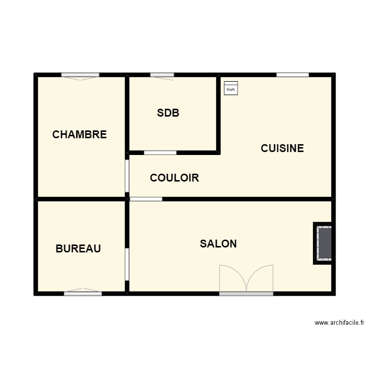 POIROT RDC. Plan de 0 pièce et 0 m2