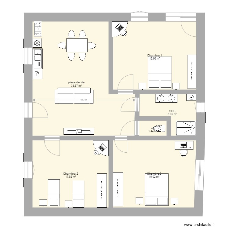 puycasquier esquisse. Plan de 0 pièce et 0 m2