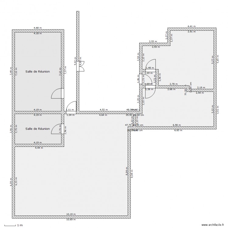 5e Etage. Plan de 0 pièce et 0 m2