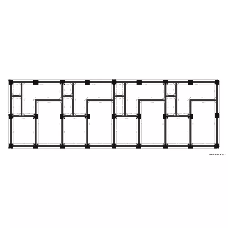 Duplex Didier. Plan de 