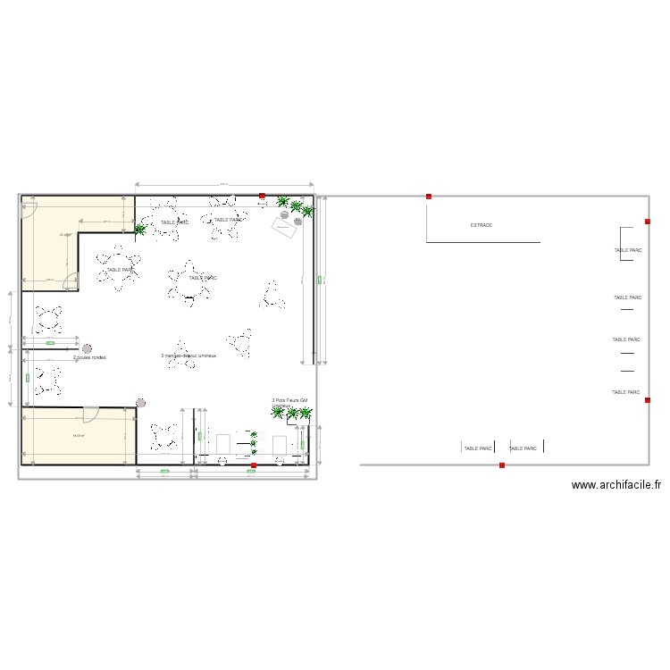 espace conference 2020. Plan de 0 pièce et 0 m2