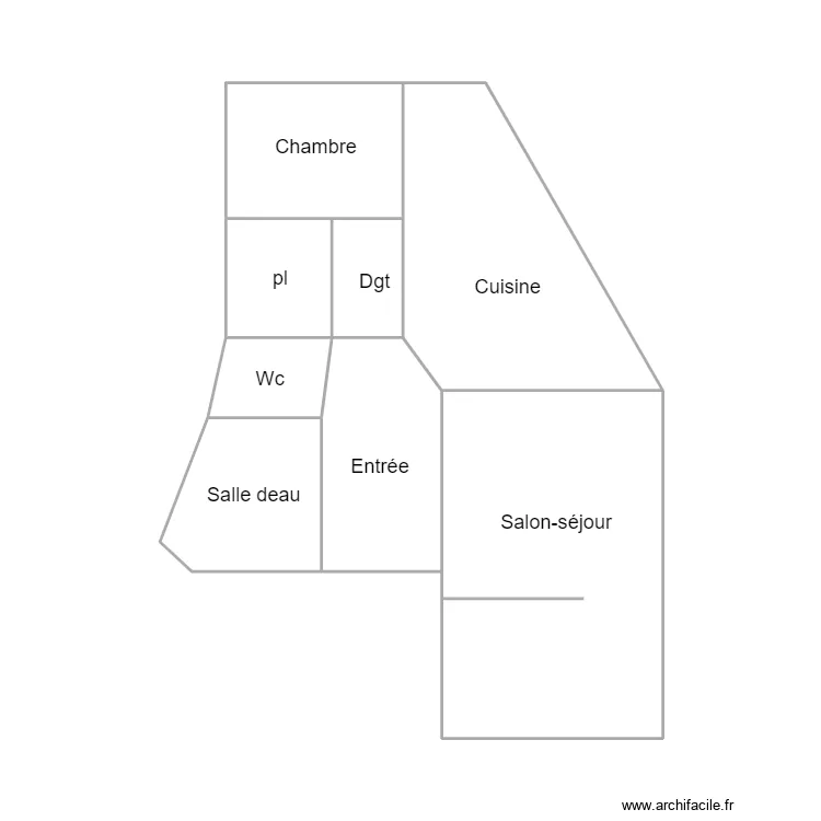 QUIMPER HUSTE 2. Plan de 