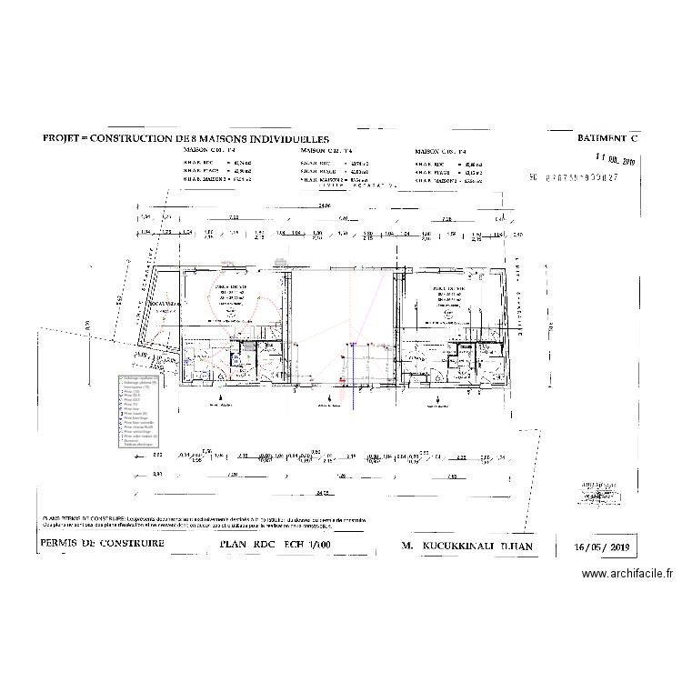 yvetot pl vs . Plan de 0 pièce et 0 m2